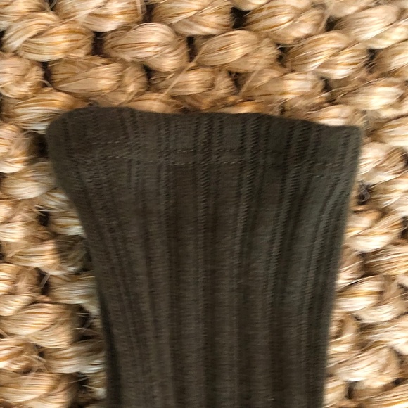 NWT MAUBY Twist Front Bodysuit in Olive- Size Medium - Picture 6 of 8